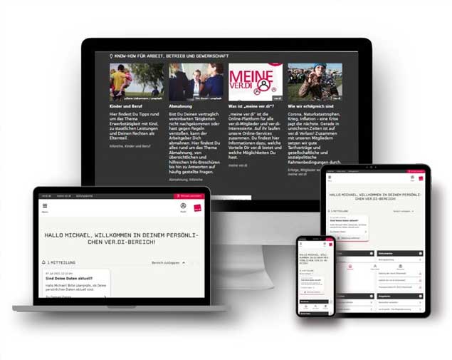 Webseite meine.verdi